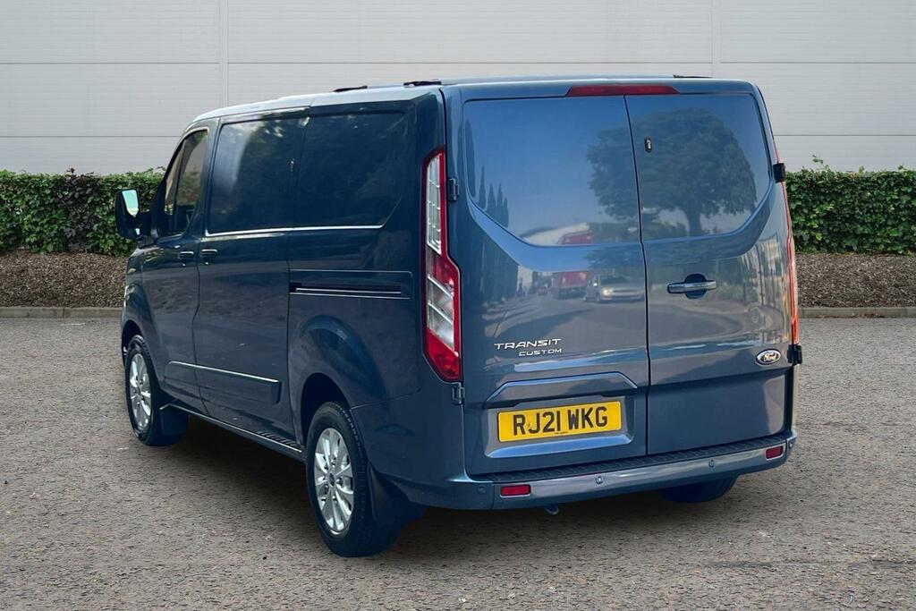 Ford Transit Custom 2.0 Ecoblue 130Ps Low Roof Limited Van RJ21WKG Blue #2