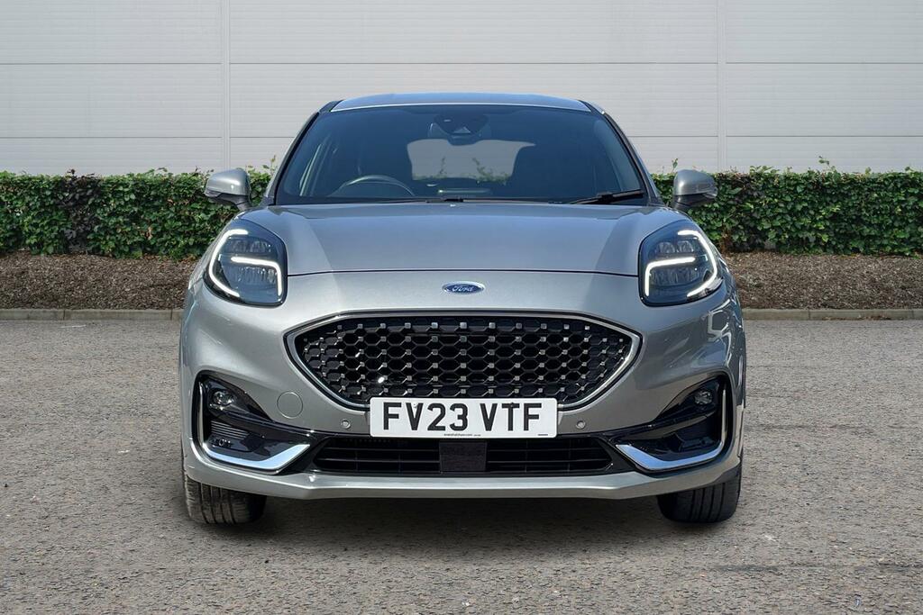 Ford Puma 1.0 Ecoboost Hybrid Mhev 155 St-line Vignale FV23VTF Silver #4