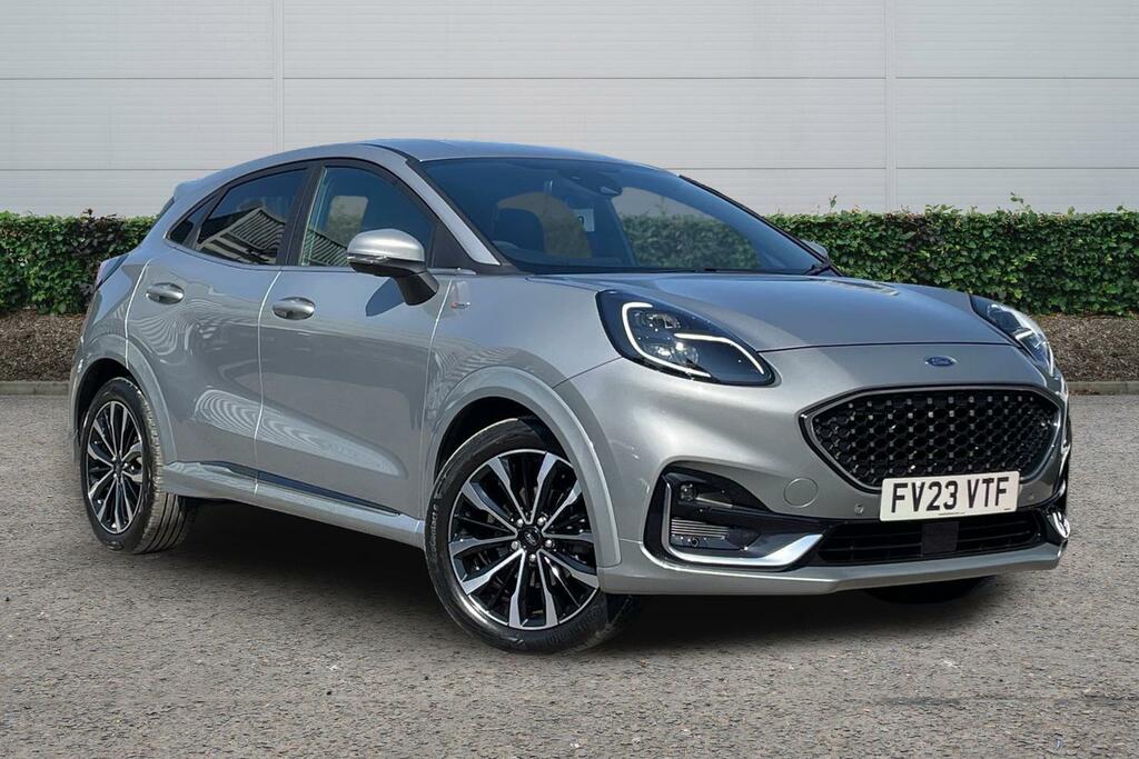 Ford Puma 1.0 Ecoboost Hybrid Mhev 155 St-line Vignale Silver