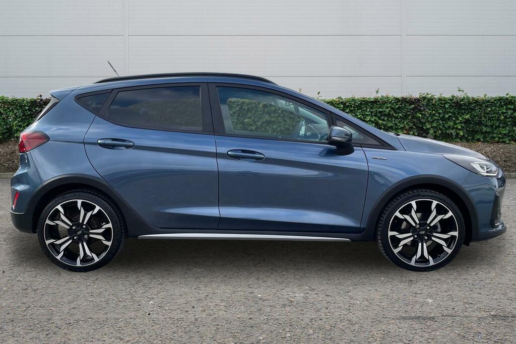 Ford Fiesta 1.0 Ecoboost Hybrid Mhev 125 Active X BW23YXL Blue #3
