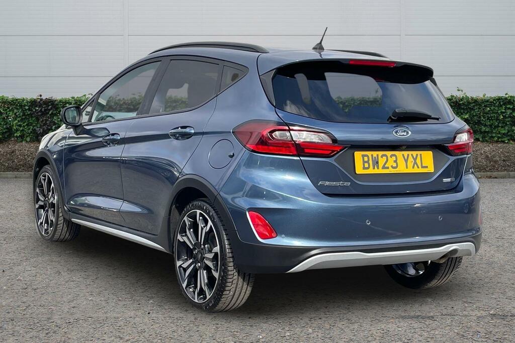 Ford Fiesta 1.0 Ecoboost Hybrid Mhev 125 Active X BW23YXL Blue #2