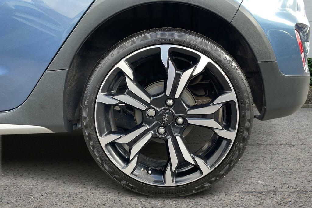 Ford Fiesta 1.0 Ecoboost Hybrid Mhev 125 Active X BW23YXL Blue #6