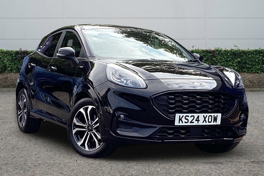 Ford Puma 1.0 Ecoboost Hybrid Mhev St-line Dct KS24XOW Black