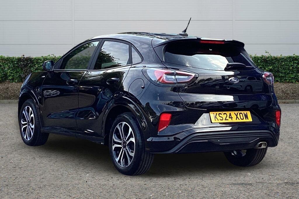 Ford Puma 1.0 Ecoboost Hybrid Mhev St-line Dct KS24XOW Black #2