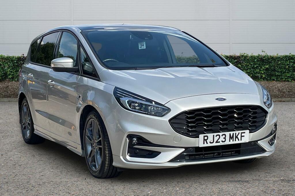 Ford S-Max 2.5 Fhev 190 St-line Cvt Silver