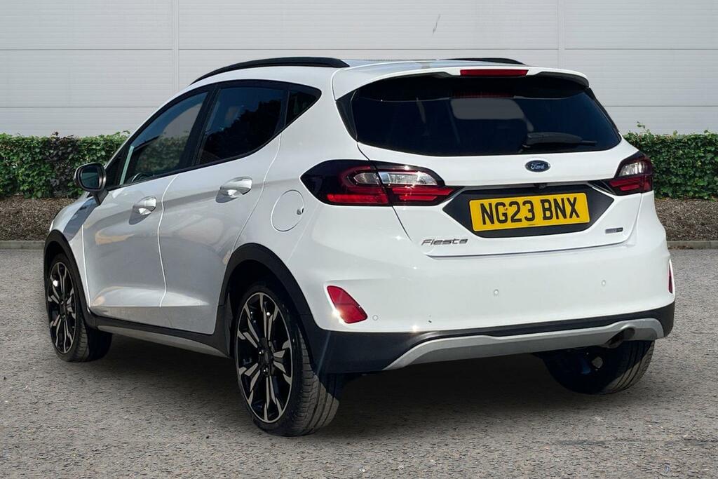 Ford Fiesta 1.0 Ecoboost Hybrid Mhev 125 Active X NG23BNX White #2