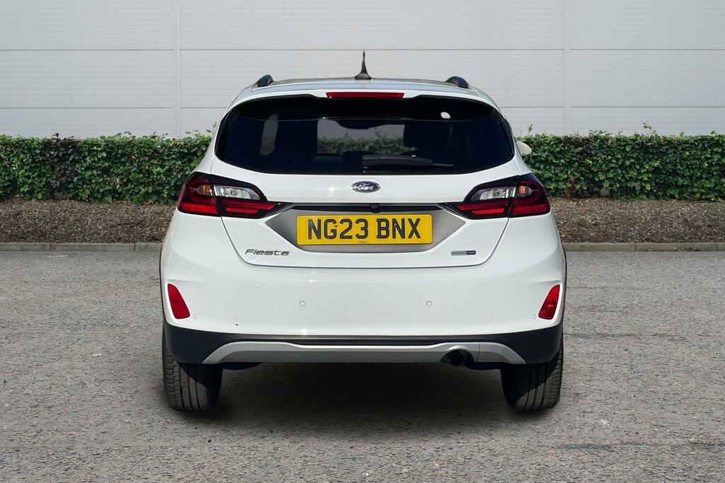 Ford Fiesta 1.0 Ecoboost Hybrid Mhev 125 Active X NG23BNX White #5
