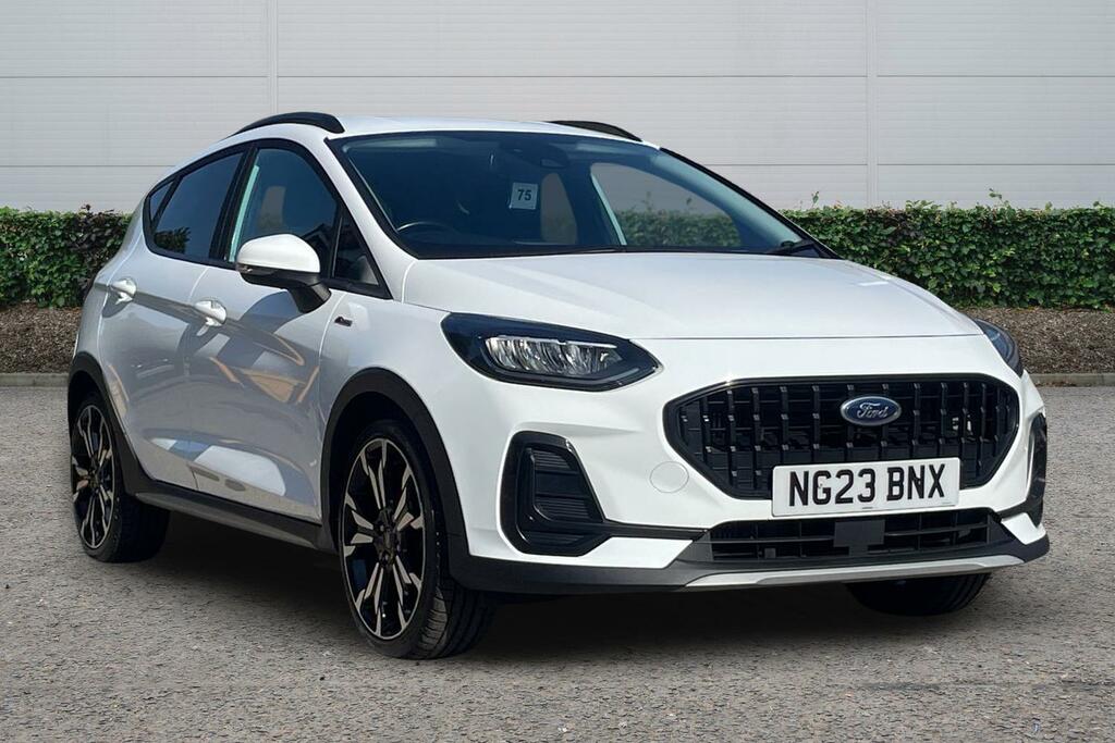 Ford Fiesta 1.0 Ecoboost Hybrid Mhev 125 Active X White