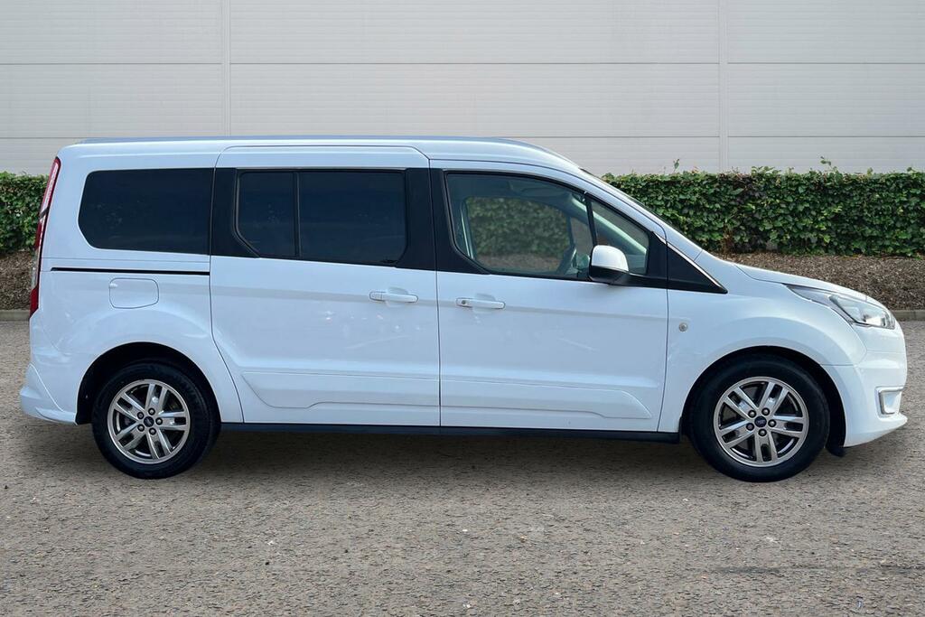 Ford Grand Tourneo Connect 1.5 Ecoblue 120 Titanium Powershift FP20CHK White #3