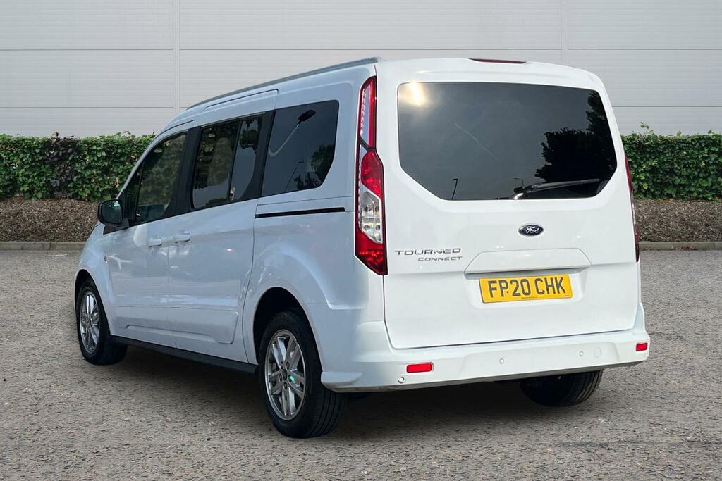 Ford Grand Tourneo Connect 1.5 Ecoblue 120 Titanium Powershift FP20CHK White #2