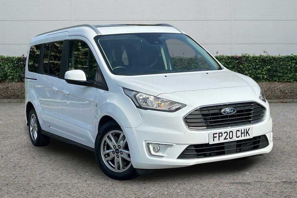 Ford Grand Tourneo Connect 1.5 Ecoblue 120 Titanium Powershift White