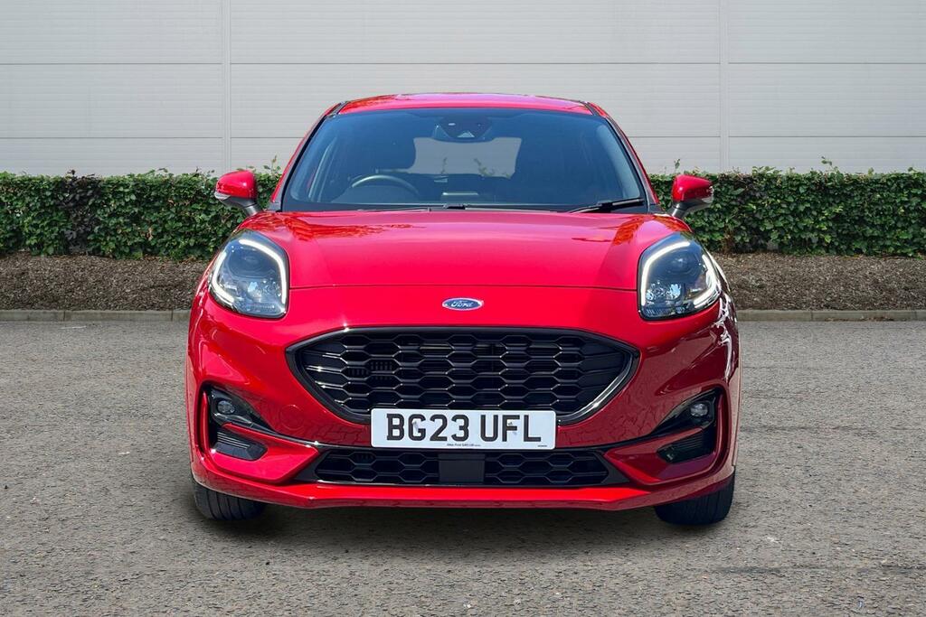 Ford Puma 1.0 Ecoboost Hybrid Mhev 155 St-line BG23UFL Red #4