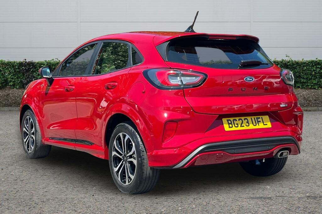 Ford Puma 1.0 Ecoboost Hybrid Mhev 155 St-line BG23UFL Red #2