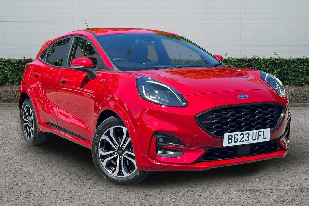 Ford Puma 1.0 Ecoboost Hybrid Mhev 155 St-line BG23UFL Red