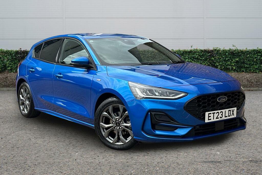 Ford Focus 1.0 Ecoboost Hybrid Mhev 155 St-line Blue