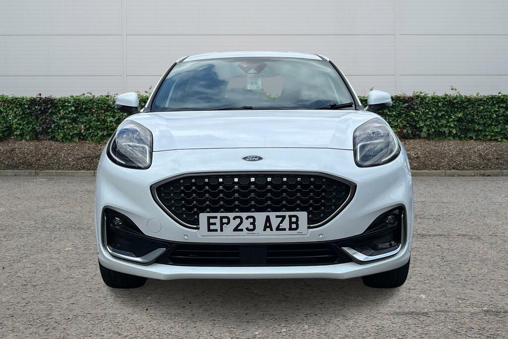 Ford Puma 1.0 Ecoboost Hybr Mhev 155 St-line Vignale Dct EP23AZB White #4