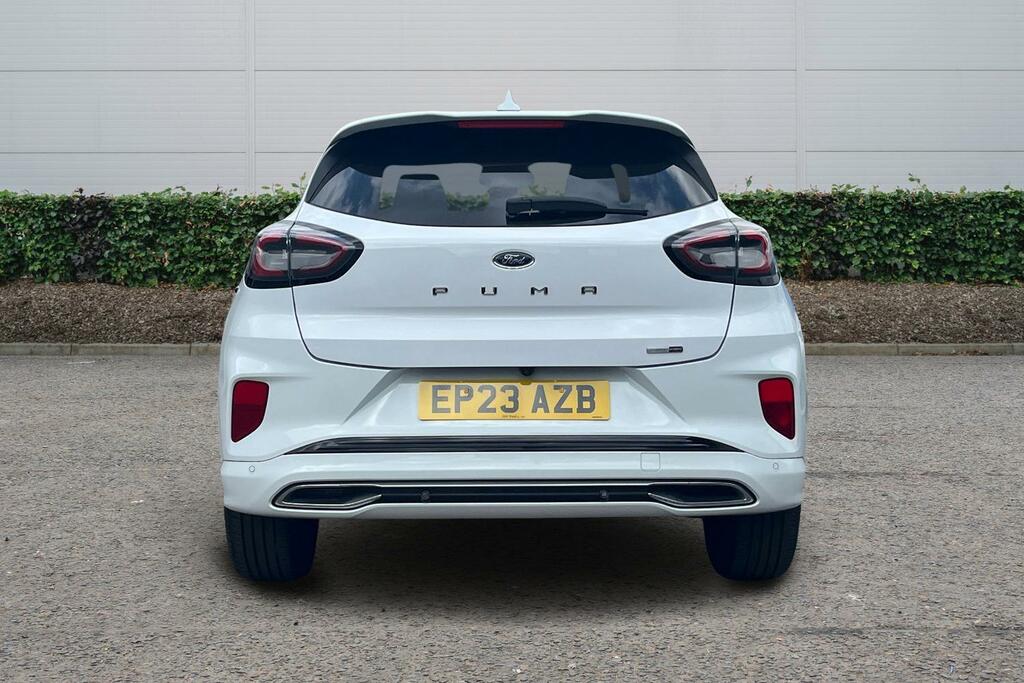 Ford Puma 1.0 Ecoboost Hybr Mhev 155 St-line Vignale Dct EP23AZB White #5