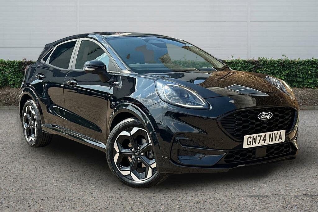 Ford Puma 1.0 Ecoboost Hybrid Mhev St-line X Black