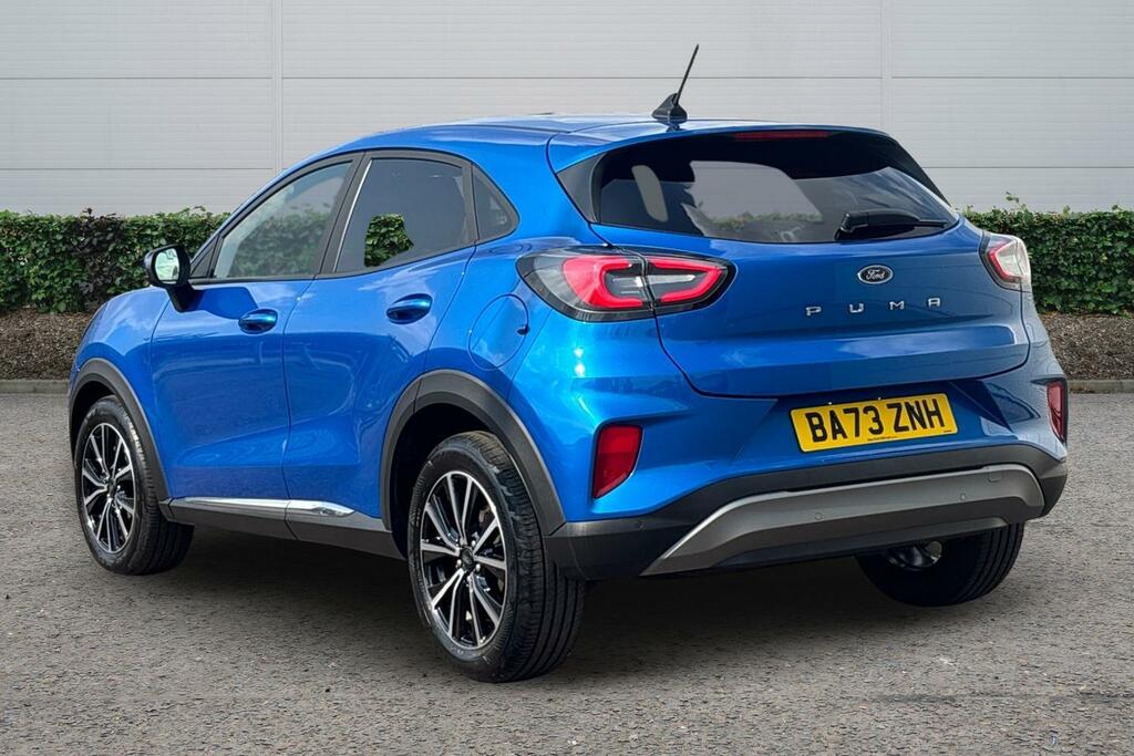 Ford Puma 1.0 Ecoboost Hybrid Mhev Titanium BA73ZNH Blue #2