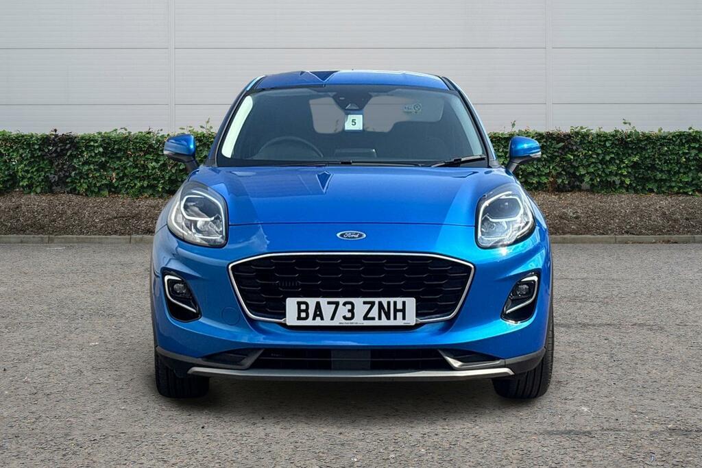 Ford Puma 1.0 Ecoboost Hybrid Mhev Titanium BA73ZNH Blue #4