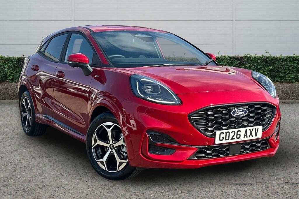 Ford Puma 1.0 Ecoboost Hybrid Mhev St-line Red