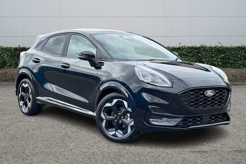 Ford Puma 1.0 Ecoboost Hybrid Mhev St-line X Black
