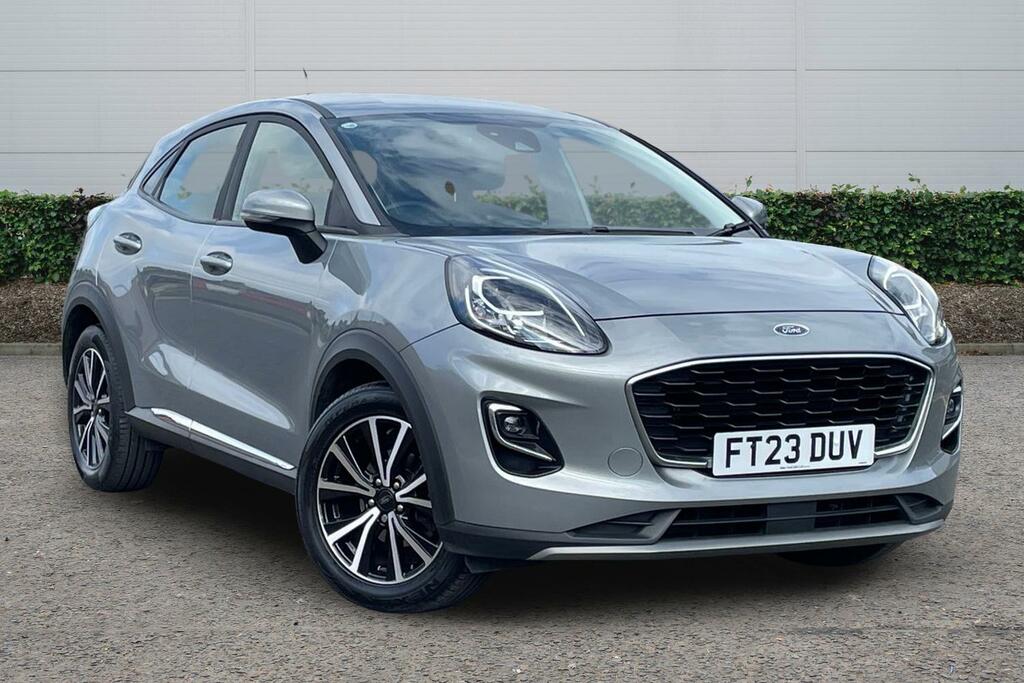 Ford Puma 1.0 Ecoboost Hybrid Mhev 155 Titanium FT23DUV Silver