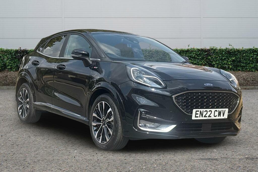 Ford Puma 1.0 Ecoboost Hybr Mhev 155 St-line Vignale Dct Black