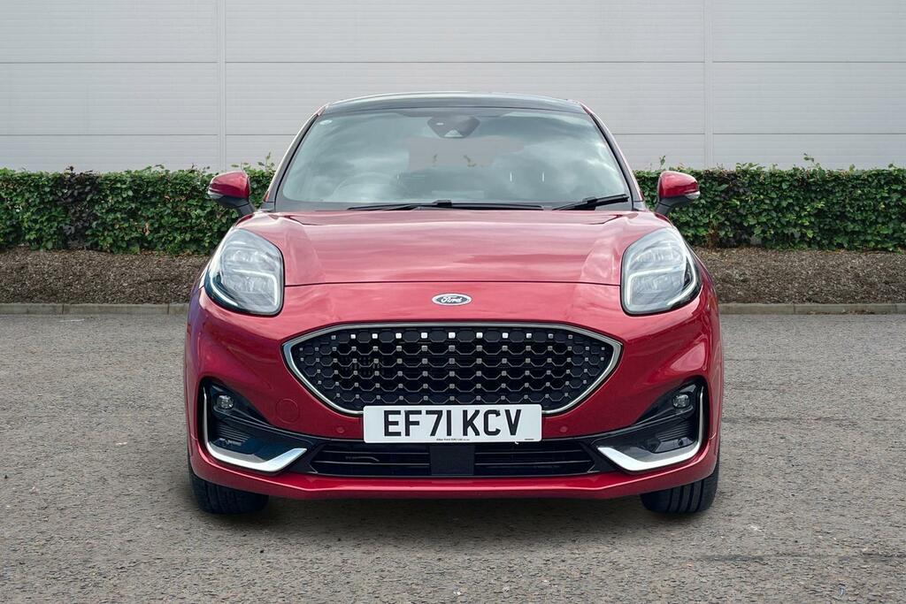 Ford Puma 1.0 Ecoboost Hybr Mhev 155 St-line Vignale Dct EF71KCV Red #4