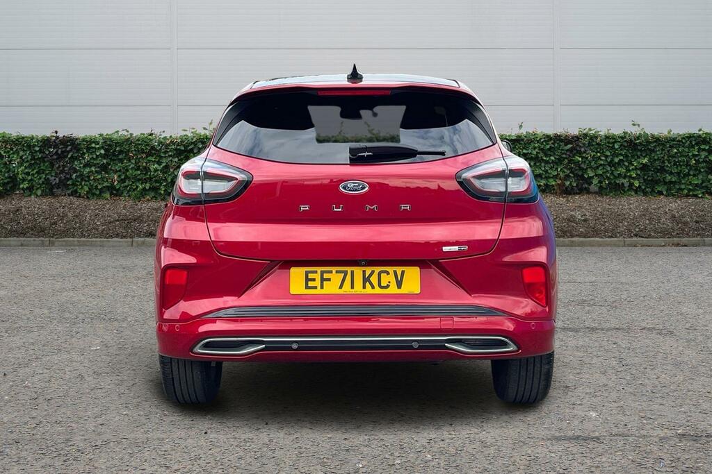 Ford Puma 1.0 Ecoboost Hybr Mhev 155 St-line Vignale Dct EF71KCV Red #5