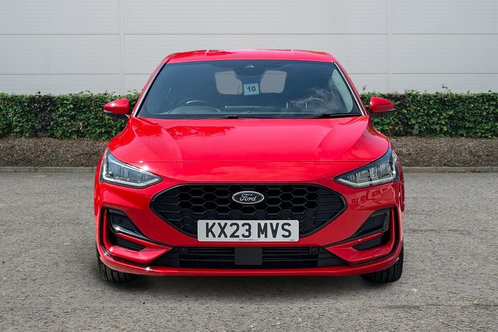 Ford Focus Ford Focus Hatchback 1.0 Ecoboost St-line KX23MVS Red #4