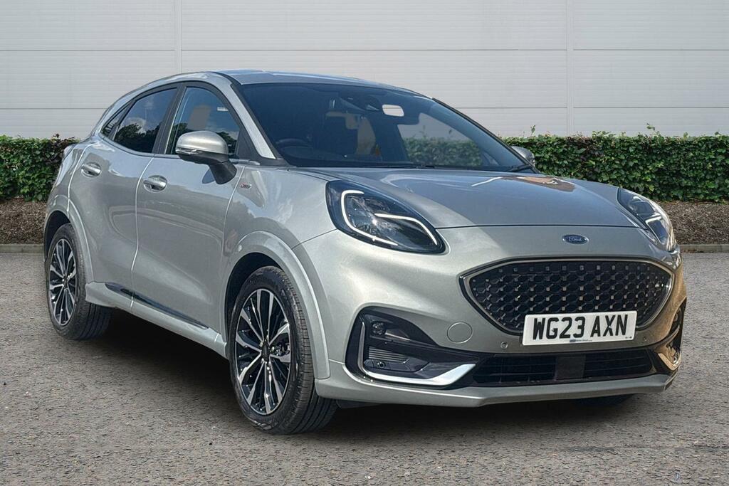Ford Puma 1.0 Ecoboost Hybrid Mhev 155 St-line Vignale Silver