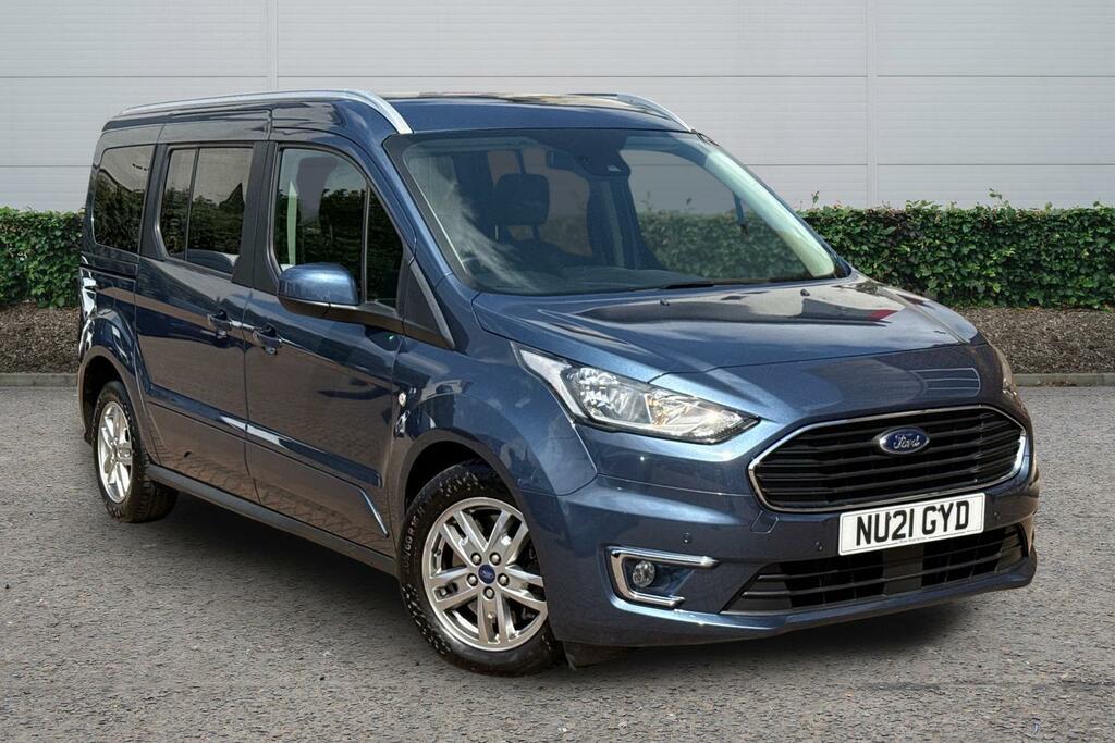 Ford Grand Tourneo Connect 1.5 Ecoblue 120 Titanium Powershift Blue