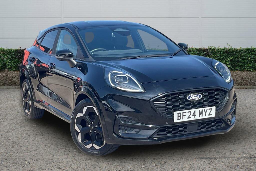 Ford Puma 1.0 Ecoboost Hybrid Mhev St-line X Black