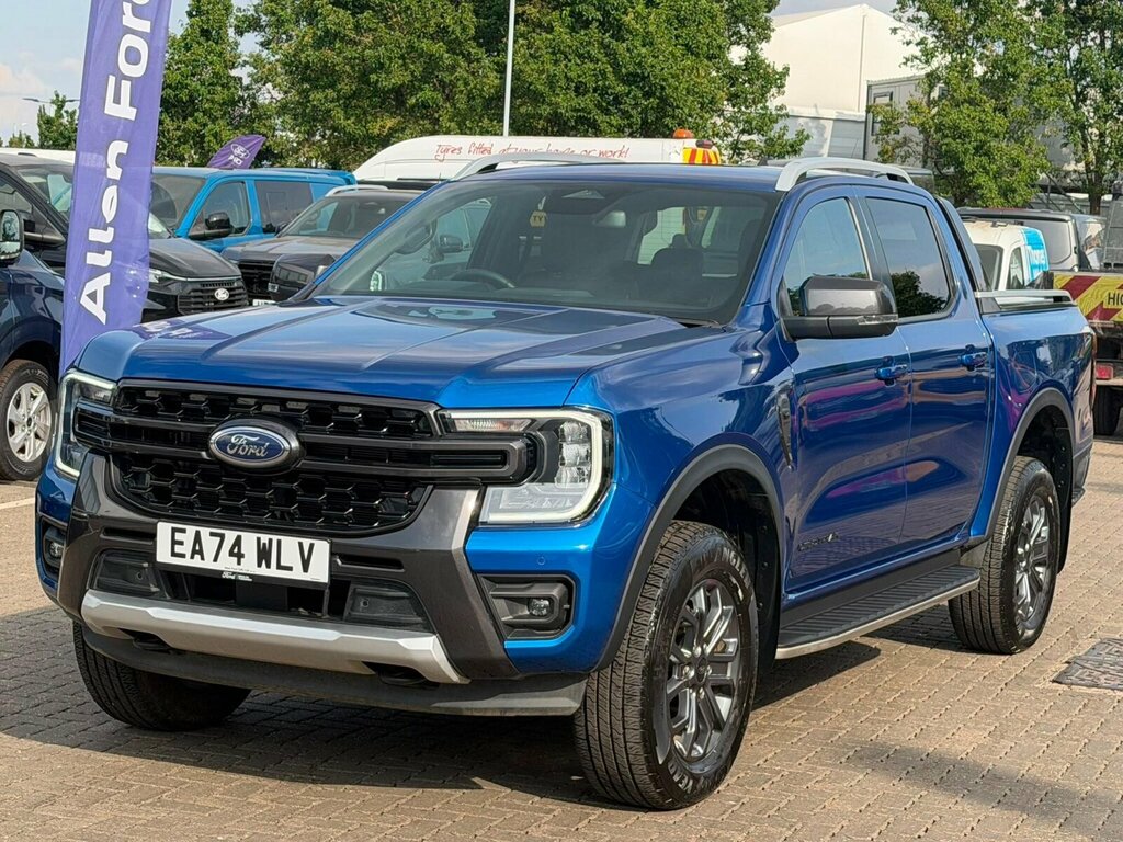 Ford Ranger Pick Up Dcab Wildtrak 3.0 Ecoblue V6 240 Blue #3