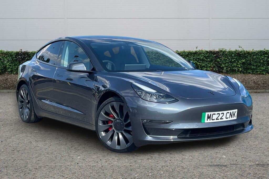 Tesla Model 3 Performance Awd Performance Upgrade Grey