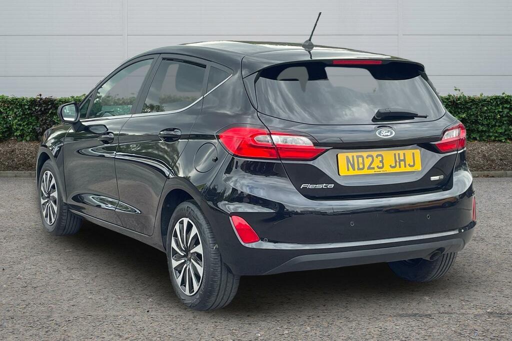 Ford Fiesta 1.0 Ecoboost Hybrid Mhev 125 Titanium ND23JHJ Black #2
