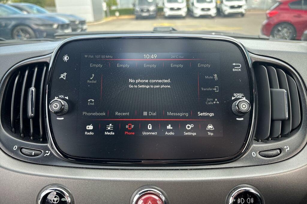 Fiat 500 500 Lounge Black #38