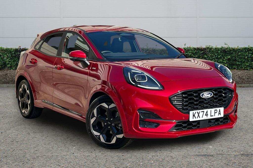 Ford Puma 1.0 Ecoboost Hybrid Mhev St-line X Red