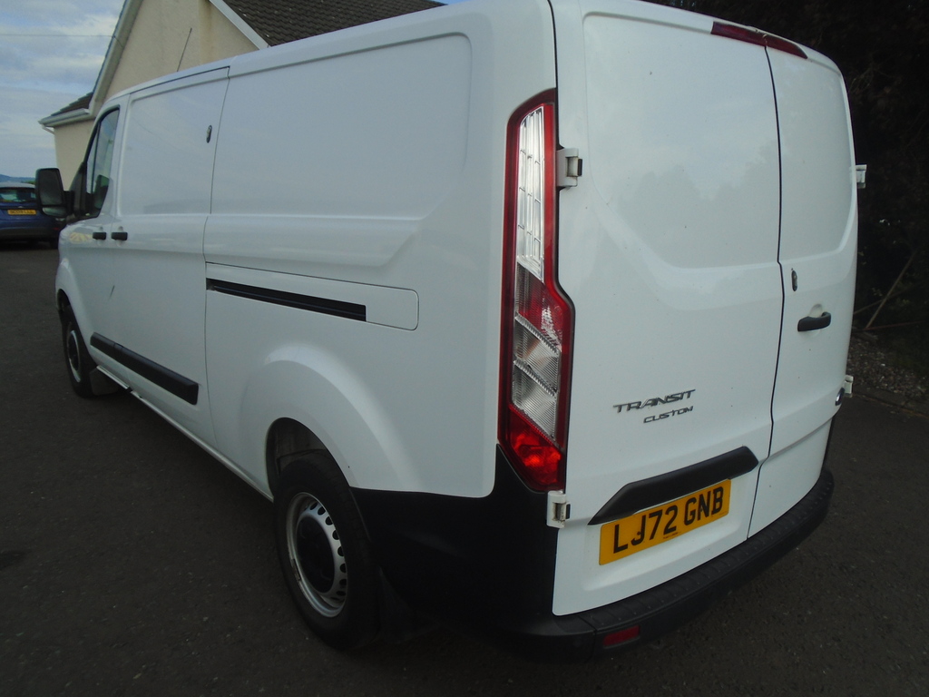 Ford Transit Custom Lwb 130Hp. White #4
