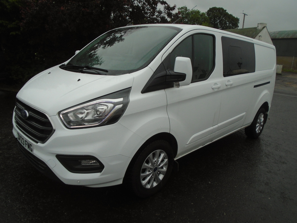 Ford Transit Custom Lwb Crewvan Limited. White #3