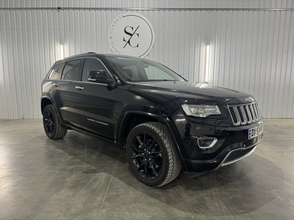 Jeep Grand Cherokee Suv 3.0 Grand Cherokee 3.0L V6 Crd Overland 2015 Black