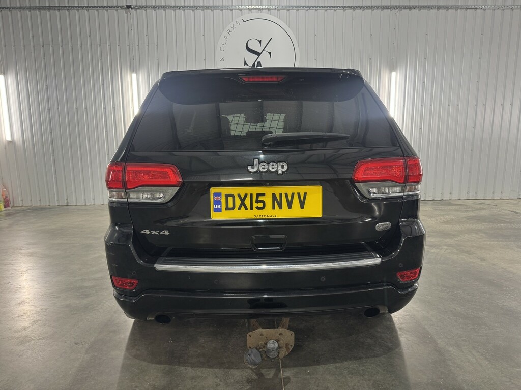 Jeep Grand Cherokee Suv 3.0 Grand Cherokee 3.0L V6 Crd Overland 2015 Black #3