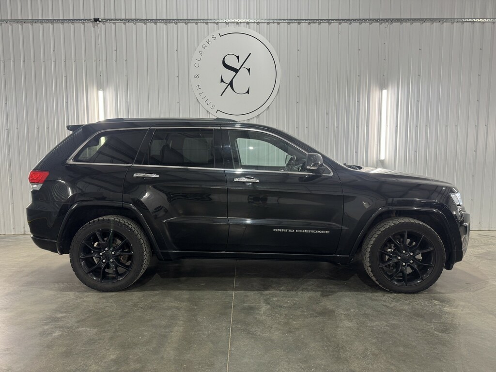 Jeep Grand Cherokee Suv 3.0 Grand Cherokee 3.0L V6 Crd Overland 2015 Black #2