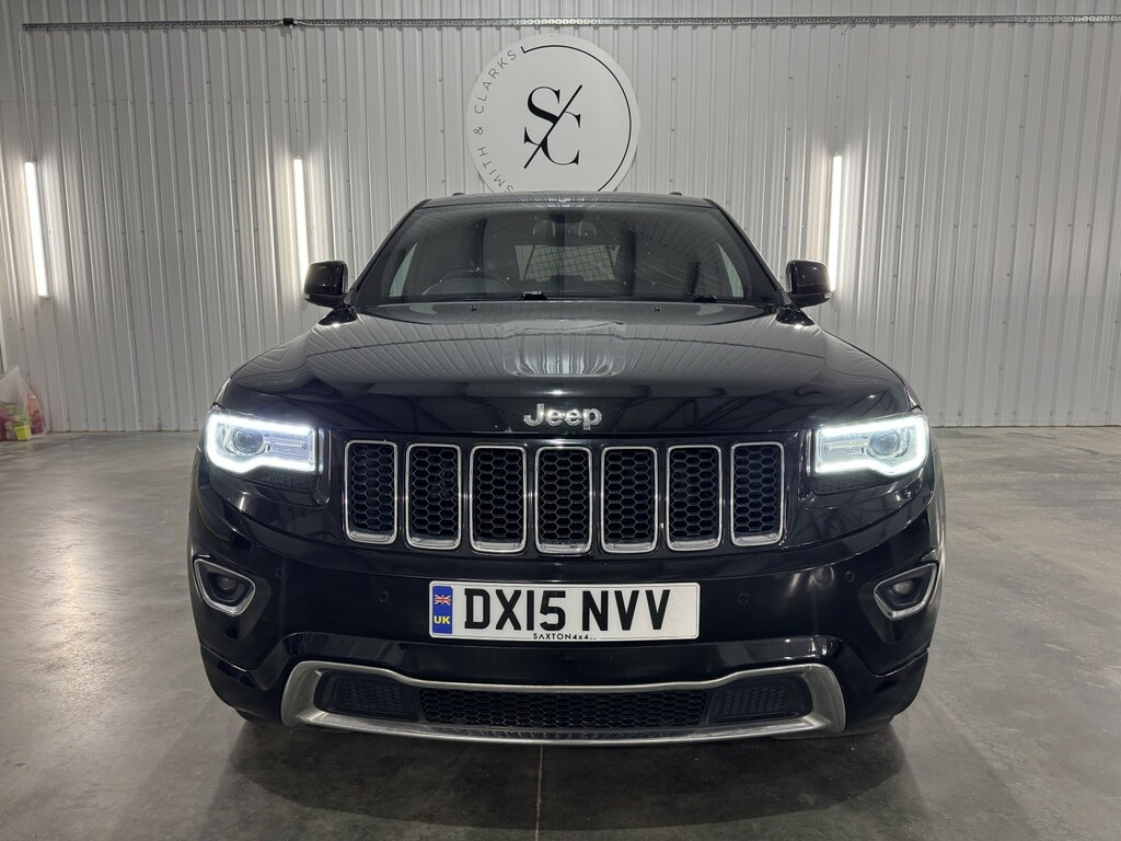 Jeep Grand Cherokee Suv 3.0 Grand Cherokee 3.0L V6 Crd Overland 2015 Black #6