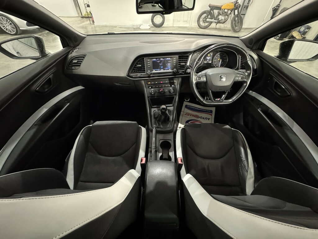 Seat Leon 2.0 Tdi Fr Technology Dsg 184 Bhp White #10