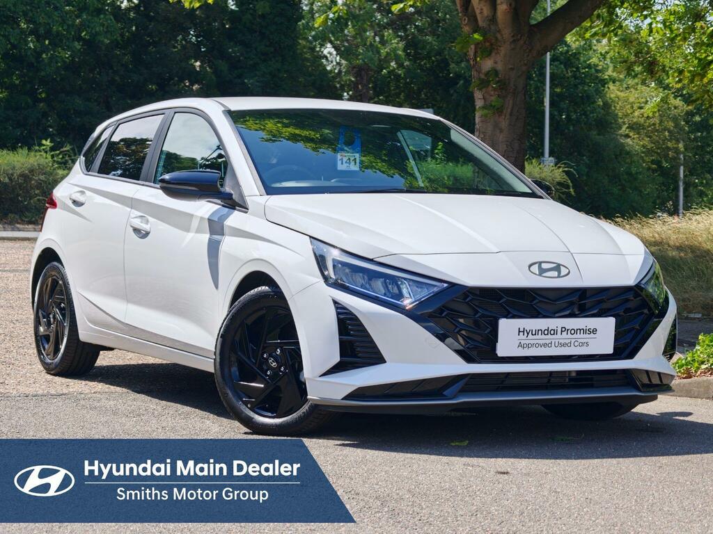 Hyundai I20 1.0 T-gdi Black Line Euro 6 Ss White