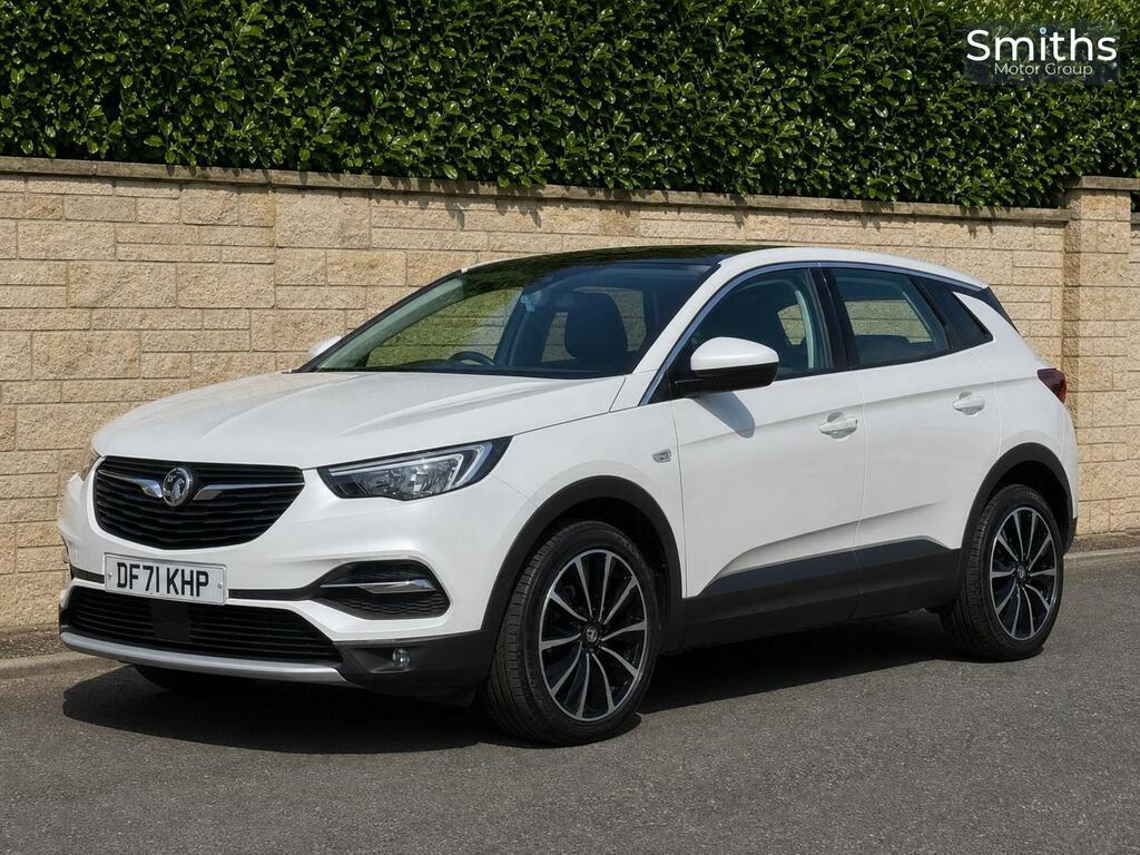 Vauxhall Grandland X 1.2 Turbo Elite Nav Euro 6 Ss DF71KHP White #3