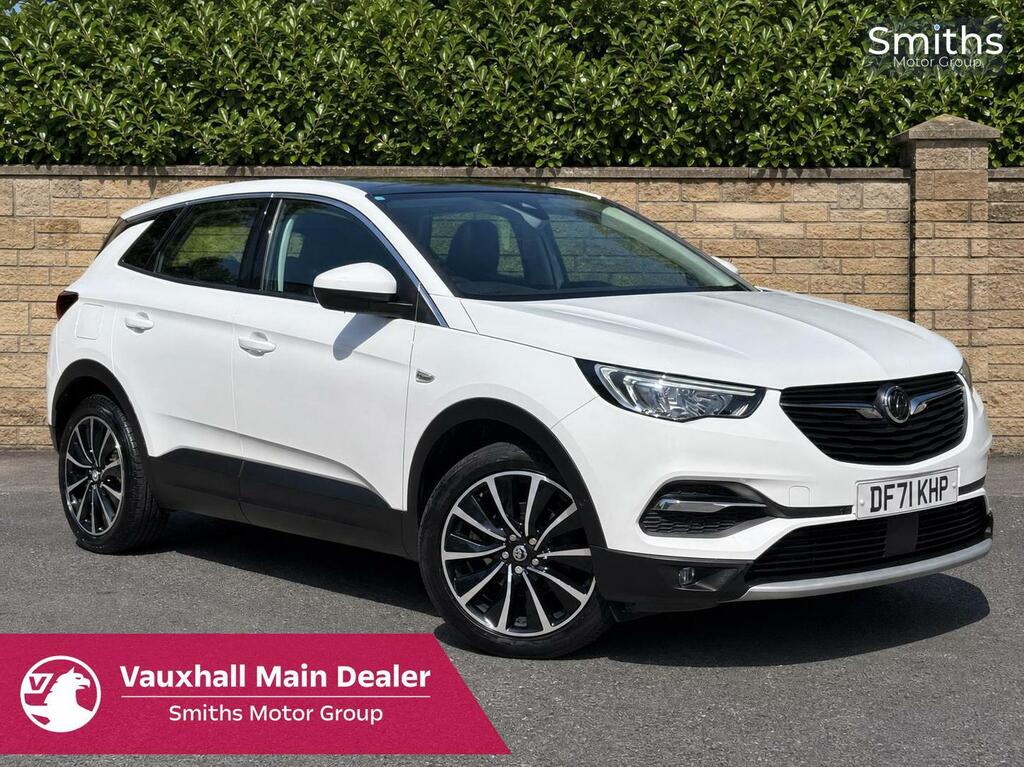 Vauxhall Grandland X 1.2 Turbo Elite Nav Euro 6 Ss White