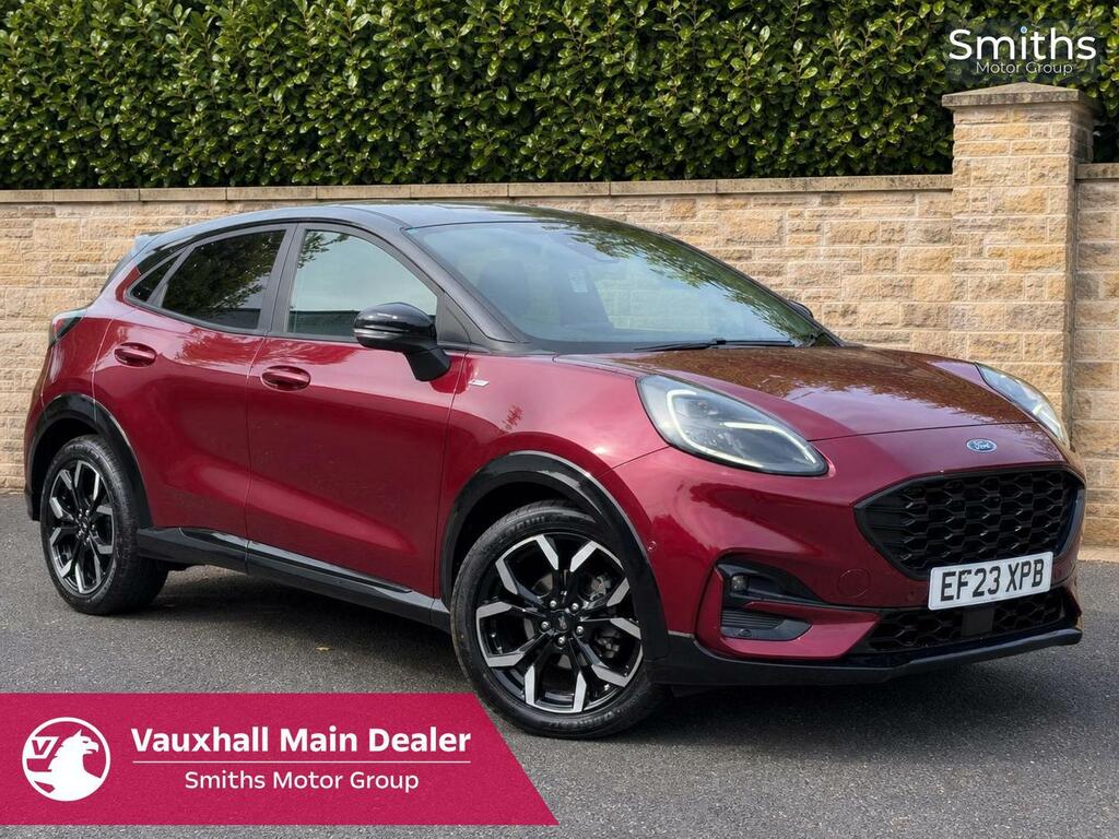 Ford Puma 1.0T Ecoboost Mhev Vivid Ruby Edition Euro 6 Ss Red